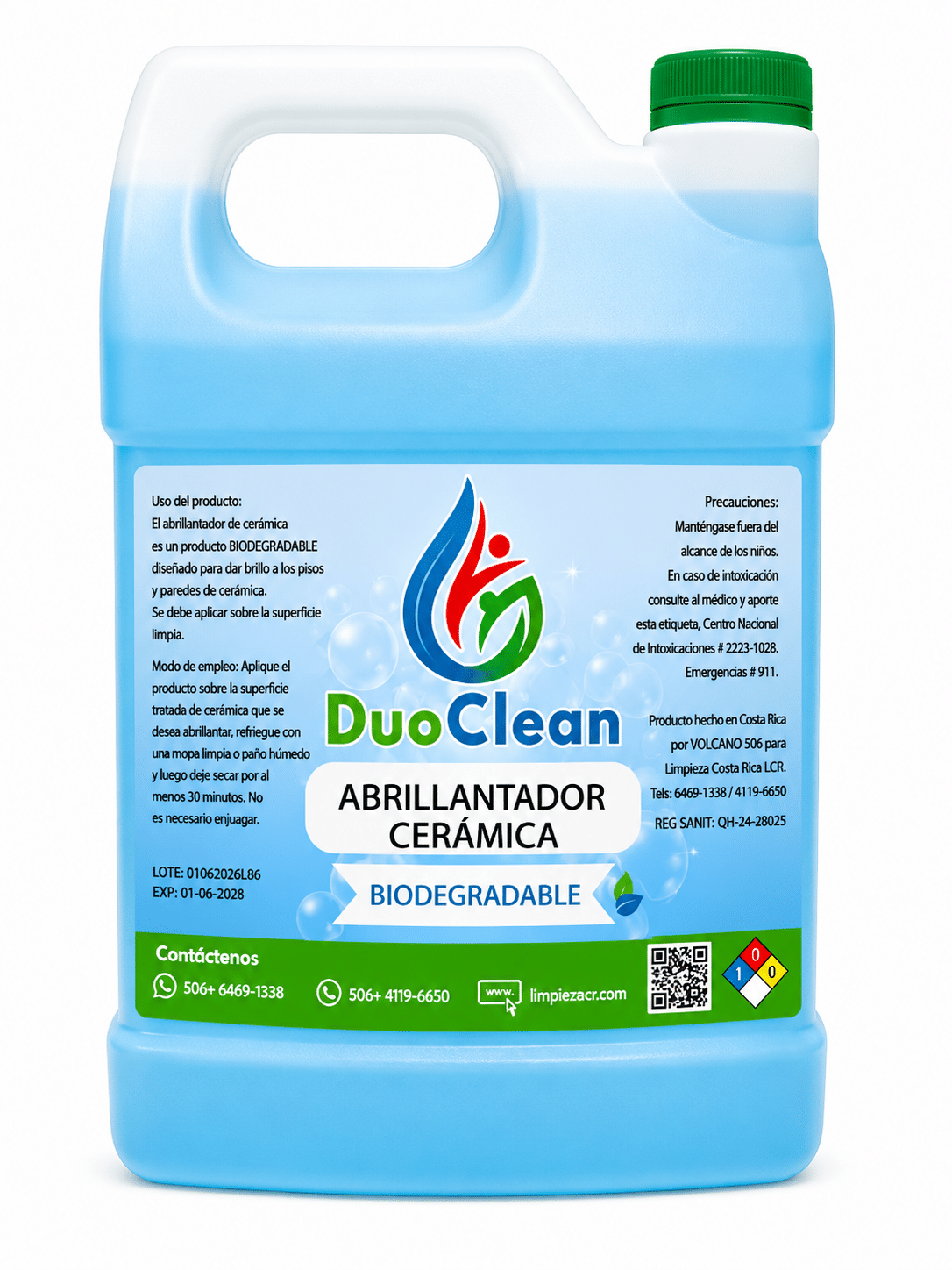 ABRILLANTADOR CERAMICA PORCELANATO GALON DUOCLEAN