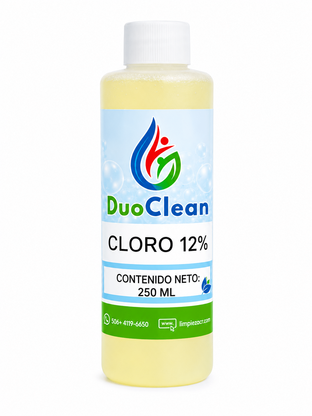 CLORO 12% CONCENTRADO 250ml DUOCLEAN