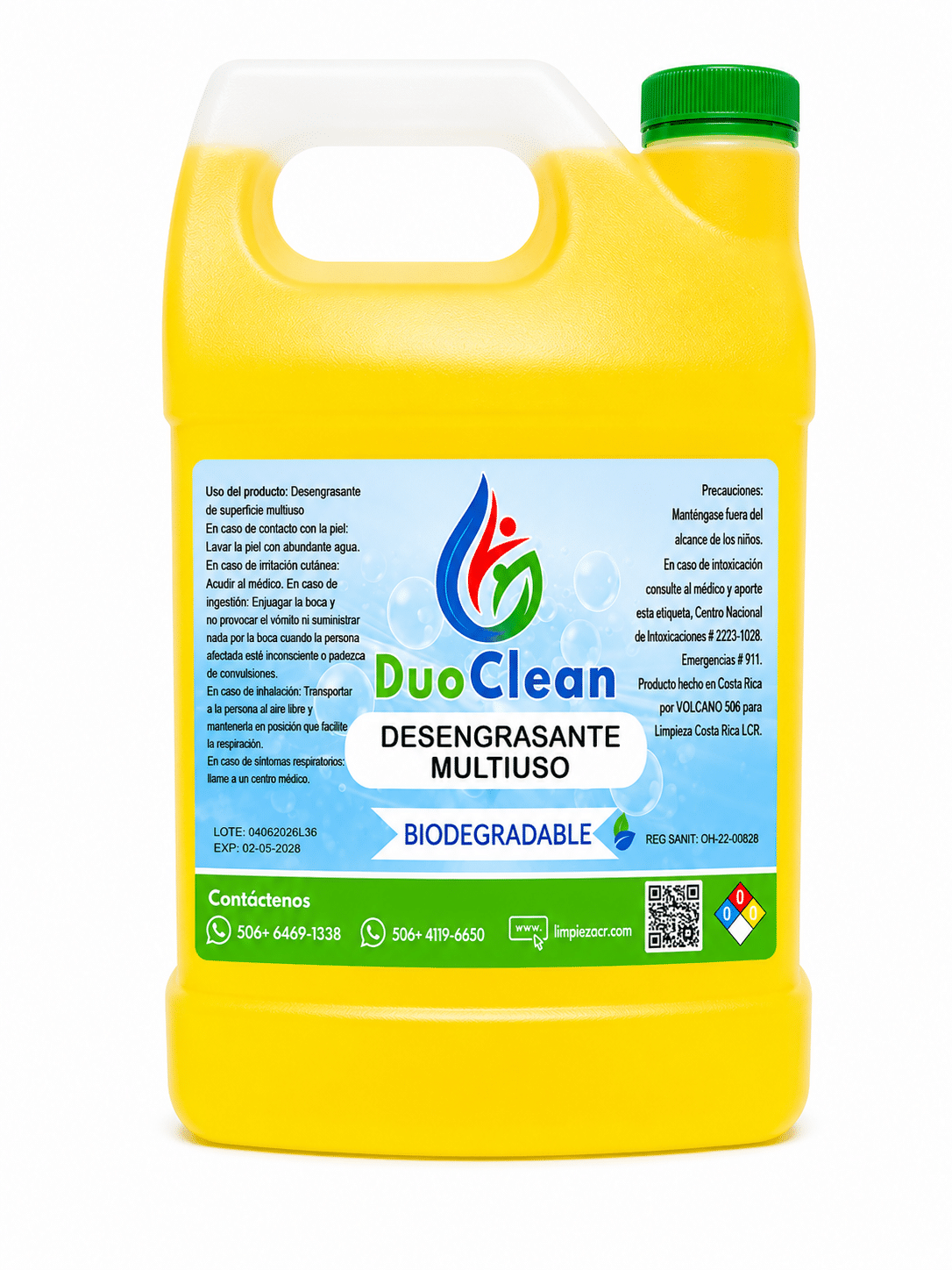 DESENGRASANTE MULTIUSO GALON DUOCLEAN