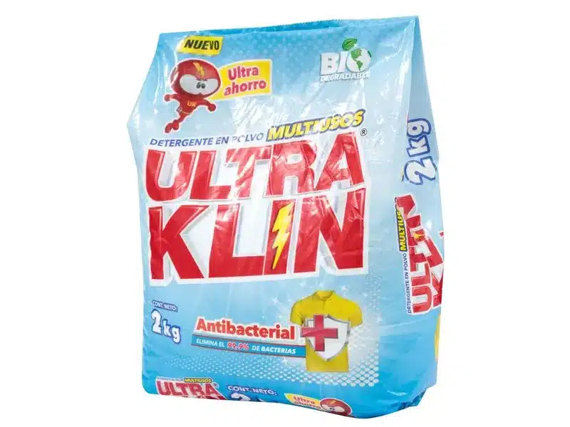 DETERGENTE EN POLVO 1.1K ULTRAKLIN ANTIBACTERIAL 1x10