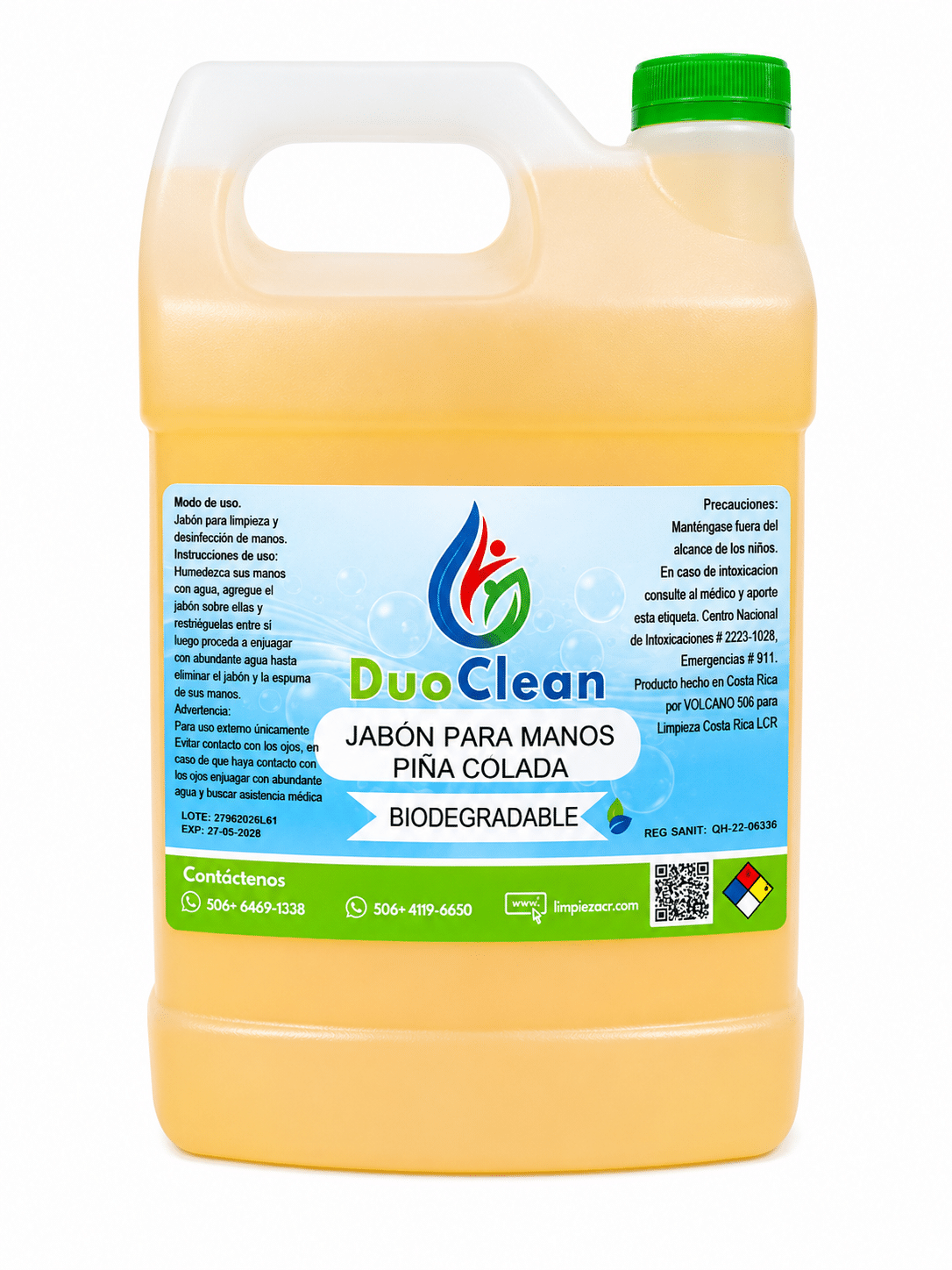 JABON DE MANOS AROMA SURTIDO GALON DUOCLEAN