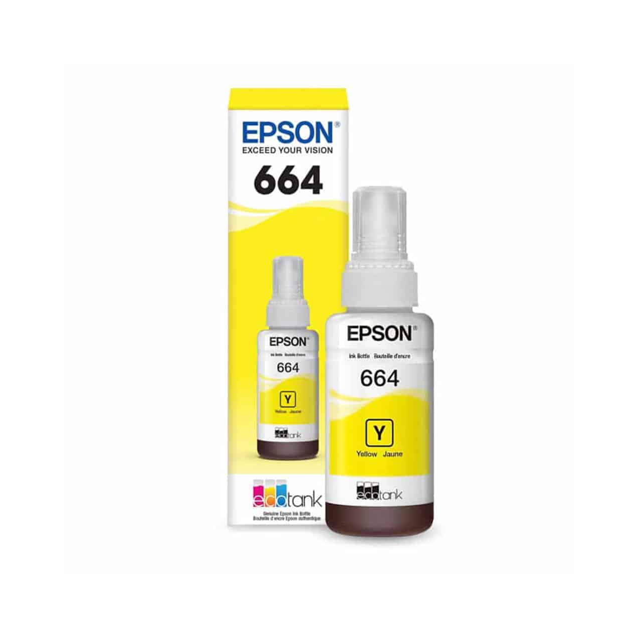 TINTA EPSON AMARILLO T-664
